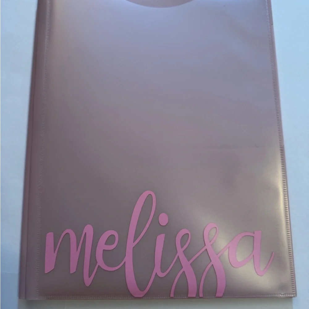 Set of 5 Vinyl Decals with name, letter, or monogram - Personalized